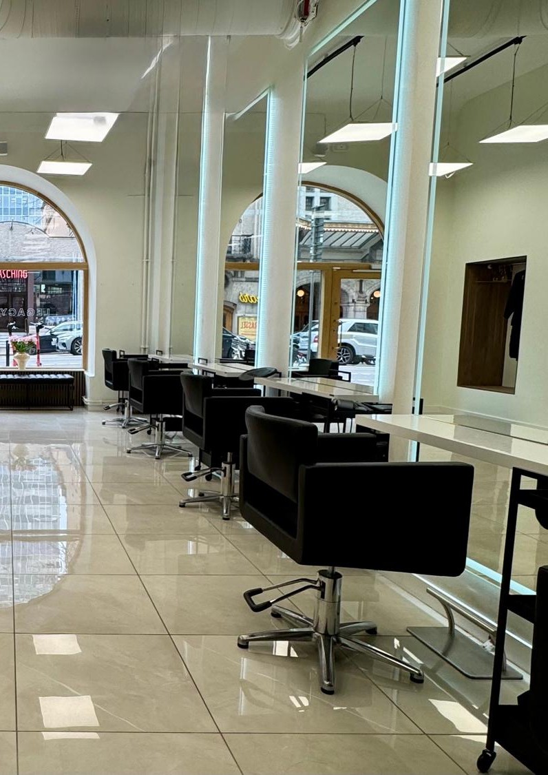 Legacy Hair Stockholm Salon Interior